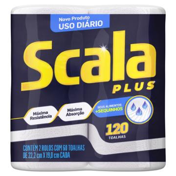 TOALHA PAPEL SCALA PLUS C/2 C/60