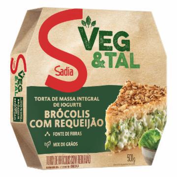 TORTA SADIA VEG&TAL BROCOLIS 500G