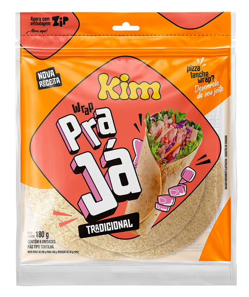  TORTILHA PRA JA KIM TRAD 180G