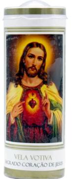 VELA SANTA CRUZ VOTIVA JESUS CRISTO