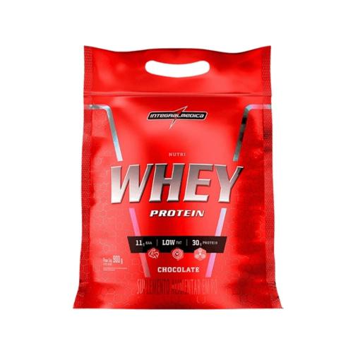 WHEY 100% PURE INTEGRALMEDICA CHOCOLATE POUCH 900G