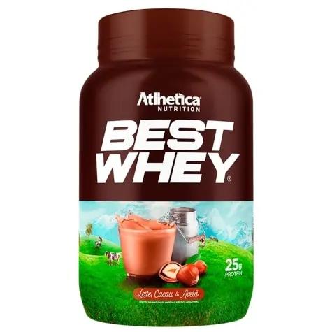 WHEY BEST ATLHETICA NUTRITION LEITE CACAU AVELA SACHE 35G