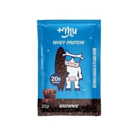 WHEY MAIS MU BROWNIE SACHE 35G