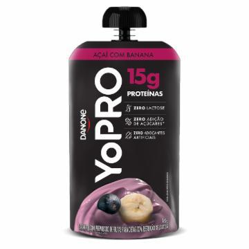 YOPRO POUCH ACAI C/BANANA 160G
