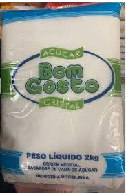 ACUCAR CRISTAL BOM GOSTO 2KG.