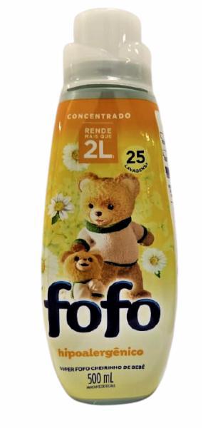AMACIANTE FOFO CONCENTRADO AMARELO CHAMEGO HIPOALERGENICO 500ML