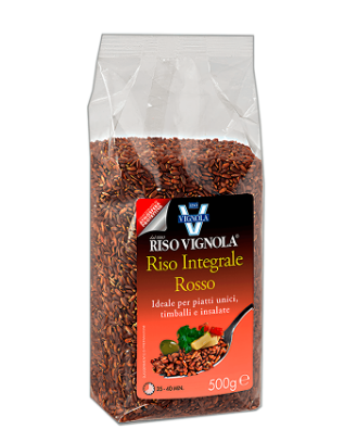 ARROZ VIGNOLA INTEGRAL ITALIANO VERMELHO 500G