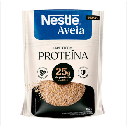 AVEIA NESTLE FARELO COM PROTEINA 160GR