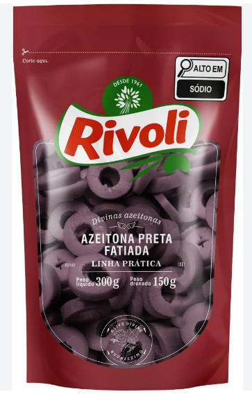 AZEITONA PRETA RIVOLI DOY PACK 180GR