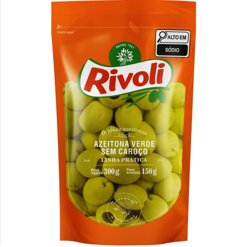 AZEITONA RIVOLI SEM CAROCO SACHE 150GR