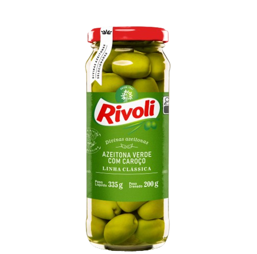 AZEITONA RIVOLI VERDE 200 GR