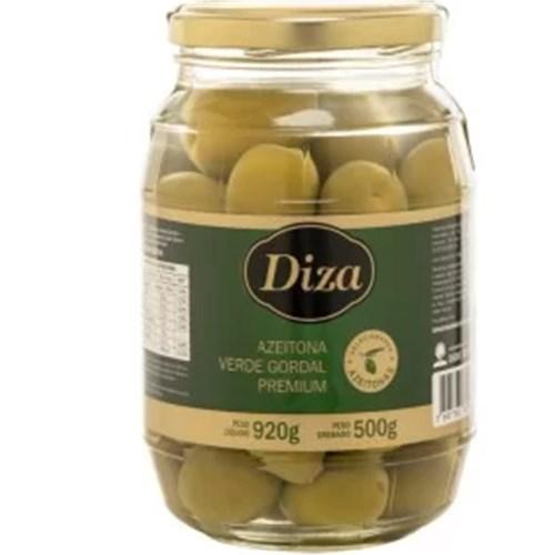 AZEITONA VERDE DIZA GORDAL PREMIUM 500G
