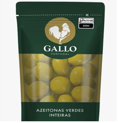 AZEITONA VERDE GALLO SACHE COM CAROCO 180G