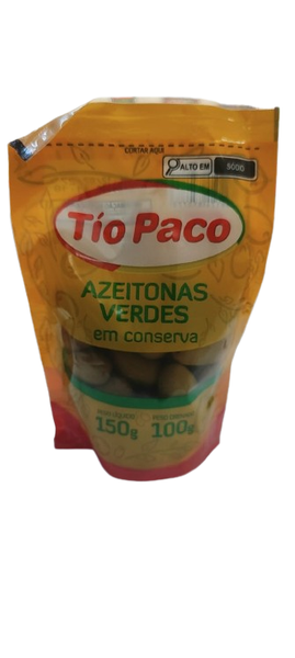 AZEITONA VERDE TIO PACO SACHE 100GR
