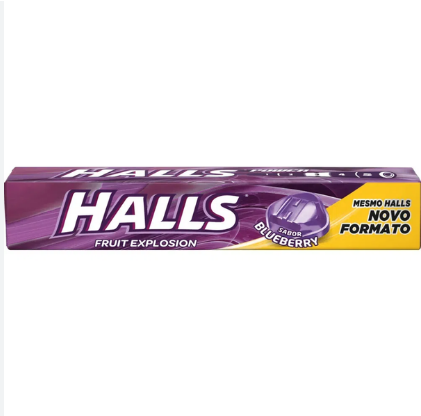 BALA DROPS HALLS BLUEBERRY 28GR