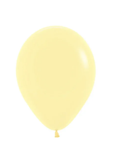BALAO REGINA CANDY COLORS AMARELO COM 25 UN