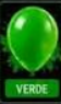 BALAO REGINA VERDE NEON C/25
