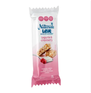 BARRA CEREAL NATURALE IOGURTE E CRANBERRY LEVE EM ACUCARES 22G