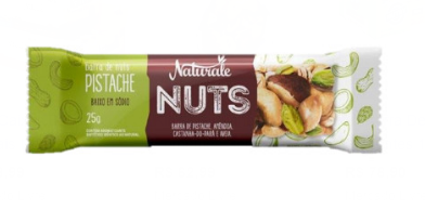 BARRA CEREAL NATURALE NUTS PISTACHE 25G