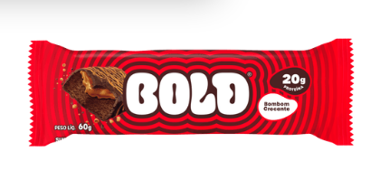 BARRA DE PROTEINA BOLD BOMBOM CROCANTE 40G