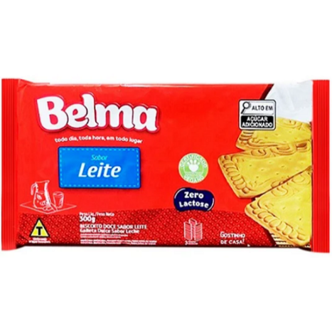 BISCOITO BELMA LEITE ZERO LACTOSE 300GR