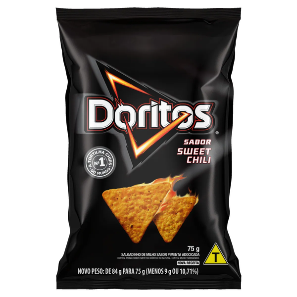 BISCOITO ELMA CHIPS DORITOS SWEET CHILI 75G