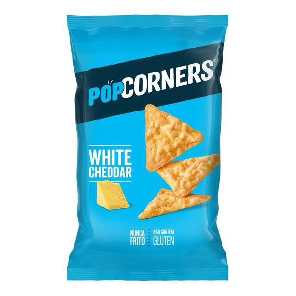 BISCOITO ELMA CHIPS POPCORNERS WHITE CHEDDAR 57G