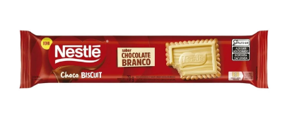 BISCOITO GAROTO CHOCOBISCUIT CHOCOLATE BRANCO 78G