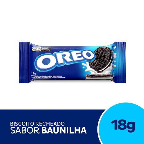 BISCOITO OREO CHOCOLATE MINI 18GR