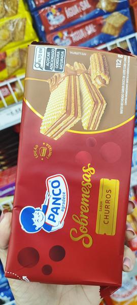 BISCOITO PANCO WAFER SOBREMESAS CHURROS EDICAO LIMITADA 112G
