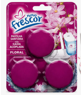 BLOCO SANITARIO Q ODOR CAIXA ACOPLADA FLORAL