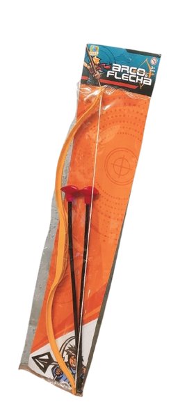 BRINQUEDO ARCO E FLEXA COM 3 PECAS 59,5CM