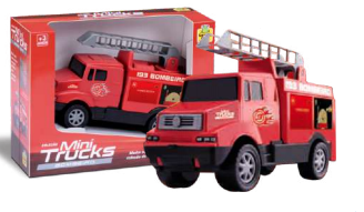 BRINQUEDO CARRO MINI TRUCK BOMBEIRO