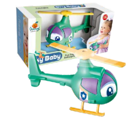 BRINQUEDO HELICOPTERO SKYBABY 23,5CM