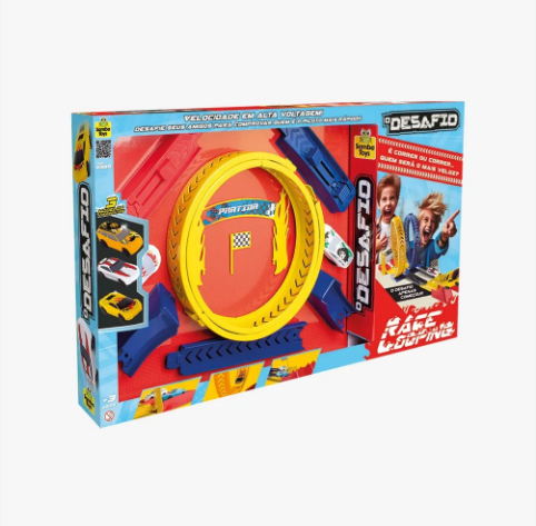 BRINQUEDO RACE LOOPING O DESAFIO CAIXA 60CM