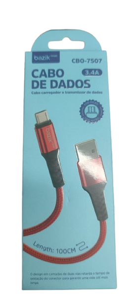 CABO USB3.4A TYPE-C BAZIK PRIME 1MT