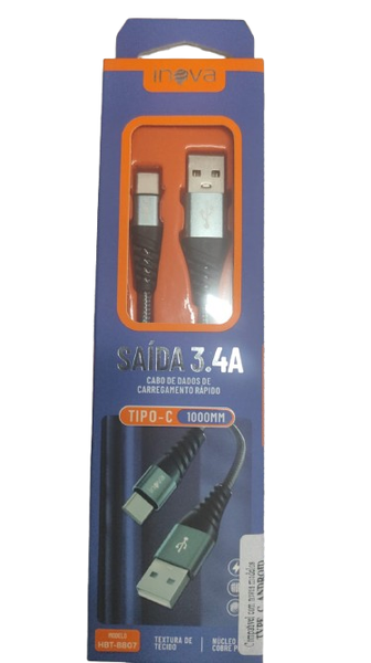 CABO USB SAIDA 3.4A INOVA