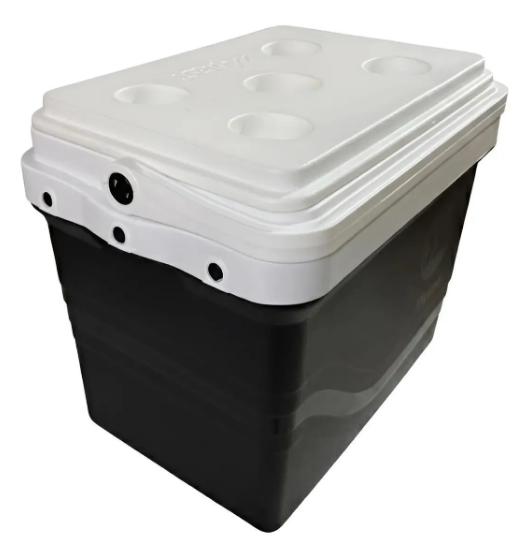 CAIXA TERMICA XPLAST ECO PRETO 42LTS