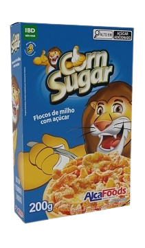 CEREAL MATINAL ALCA FOODS CORN SUGAR CAIXA 200G