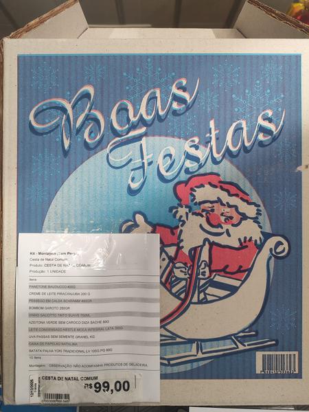 CESTA DE NATAL COMUM.