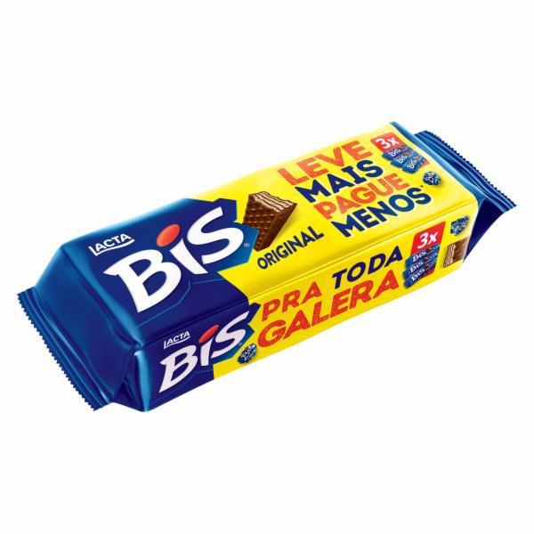 CHOCOLATE BIS PRETO LEVE + PAGUE - 302,4GR