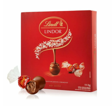 CHOCOLATE LINDT LINDOR CAIXA SORTIDOS 100G