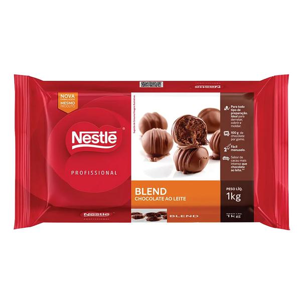 COBERTURA NESTLE CHOCOLATE AO LEITE 1KG