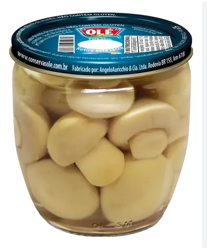 COGUMELOS OLE INTEIRO VIDRO 100GR