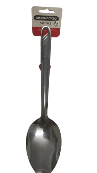 COLHER DE ARROZ MONIZ ACO INOX SIMONAGO 24,5CM