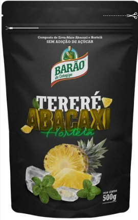 COMPOSTO DE ERVA MATE TERERE ABACAXI BARAO DE COTEGIPE 500GR