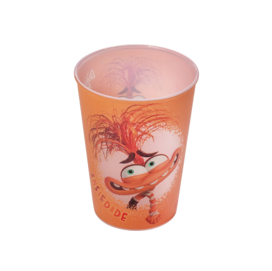 COPO DECORADO PLASUTIL DIVERTIDAMENTE 320ML