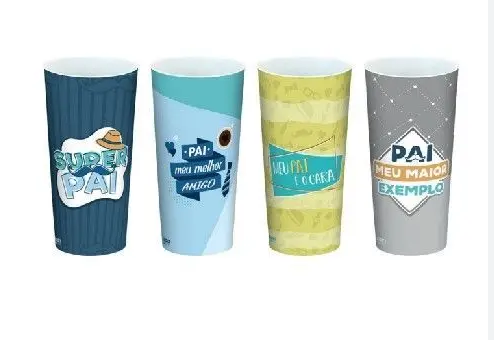 COPO PLASTICO LONG DRINK PAI 350ML