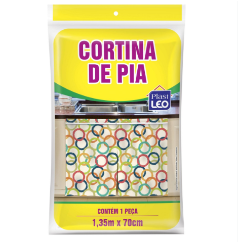 CORTINA PIA ESTAMPADA PLAST UN 916