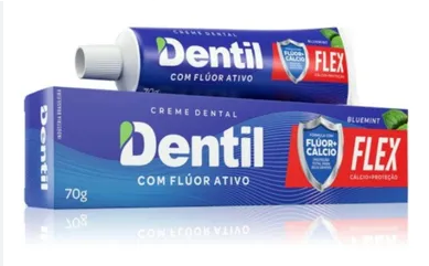 CREME DENTAL DENTIL BLUEMINT FLEX COM FLUOR 70G